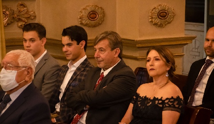  Vicente, Diego, Vicente y Laura Villasana.