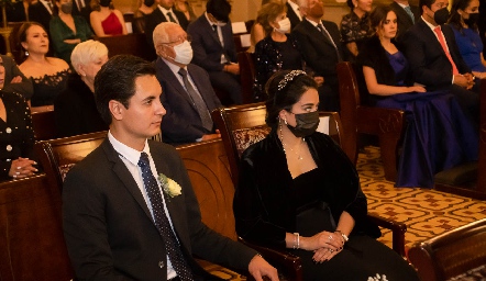  Alejandro y Alejandra Villasana, Padrinos de Velación.