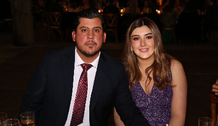  Héctor Gómez y Ana Gaby Motilla.