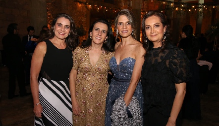  Guadalupe Bárcena, Montse Gómez, Rosy Rodríguez y Laura Izaguirre.
