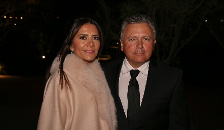  Claudia de los Santos y Mauricio Autrique.