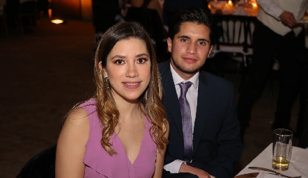  Ana Gaby Alba y Andrés Ávila.