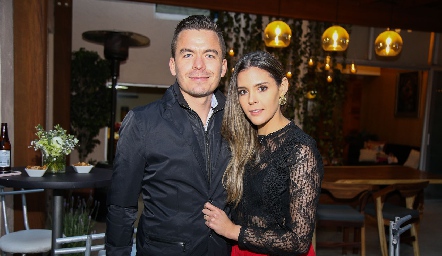  Jaime Valdés y Adriana Aguilar.
