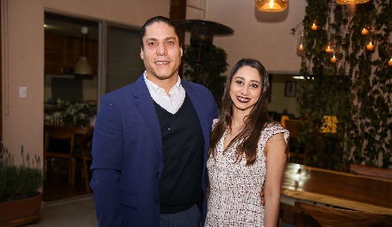  Enrique Cabral y Ana Gaby Andalón.