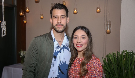  David Bagg y Clau Valdelamar.