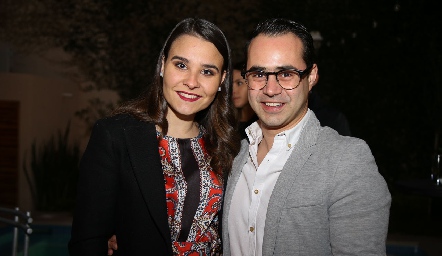  Sofia Torre y Romel Fernández.