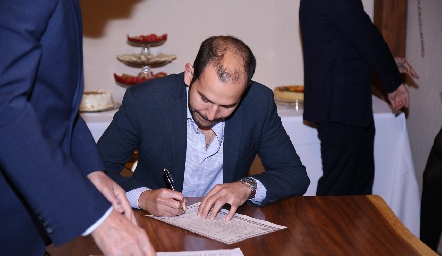   Daniel Mendizábal.