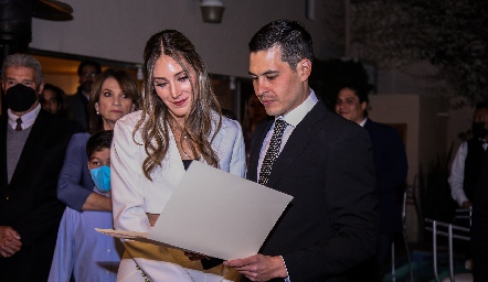 Boda Civil de Tito Fernández y Marian Martínez.