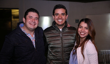  Gabriel, Marcelo y Esmeralda.