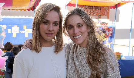  María Torres y Daniela Llano.