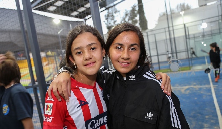  Vale Fernández y Valentina Aguilarndez.