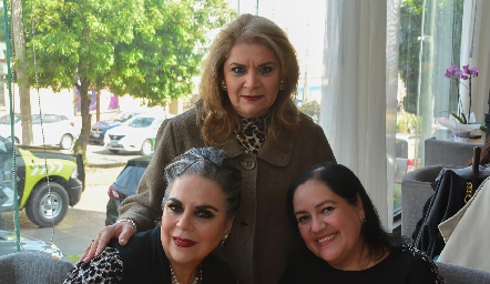  Mireya Díaz Infante, Norma Valadez y Claudia Díaz Infante.