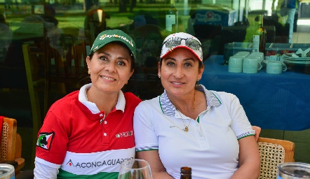 Blanca González y Paty González.