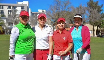 Gigi Cantalapiedra, Mirna Rodríguez, Tere Foyo y Patricia Sanders.
