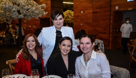  Julieta Ramírez, Gaby Casillas, Ruth Padilla y Emma de la Torre.