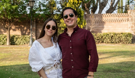 Andrea Villasana y José Miguel Muñoz.