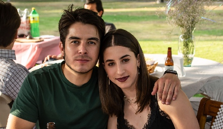 Alejandro Sánchez y María Alejandra Andrés.