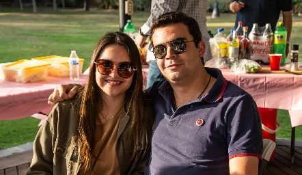  Isabella Acebo y Carlos Fonseca.