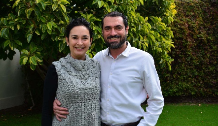  Cristina Hinojosa y Carlos Cataño.