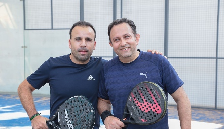  Julio Castro y Gustavo Flores (ganadores).
