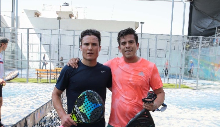  Héctor Rueda y Ricardo Sánchez (ganadores).