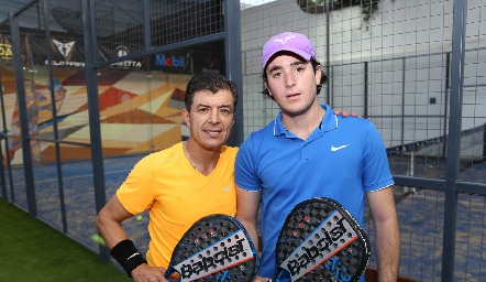  Javier Delgado y Patricio Hernández (ganadores).