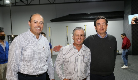  Fernando Pérez, Jorge Gómez y Oscar Silos.