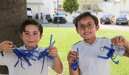 Ale Osejo y Andrés Nava.