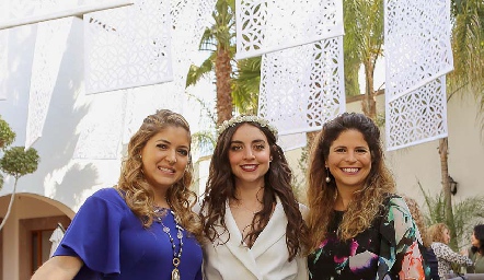  Dora Díaz Dibildox, Andrea Vázquez y María José Díaz Dibildox.