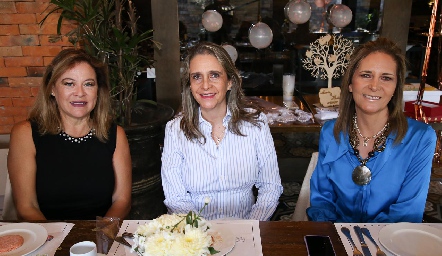  Lupita Díaz de León, Diana Barba y Araceli Amparán.