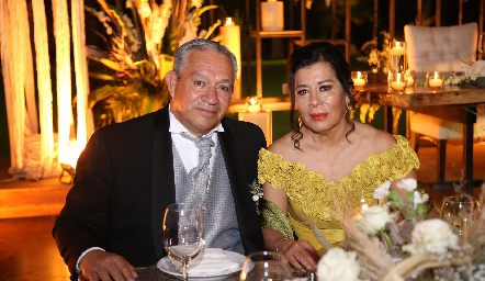  Gustavo Alonso e Imelda Loredo.