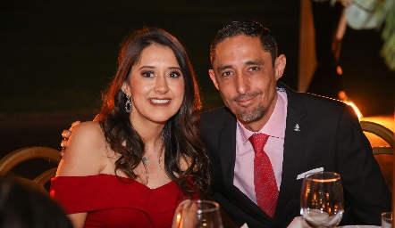  Bárbara Rojas y Alejandro Chávez.