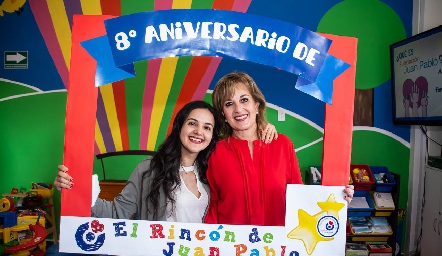 Yolanda Aguilón y su mamá Yolanda Payán.