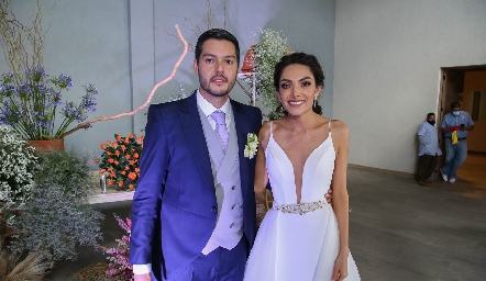  Juan Carlos Magdaleno y Paola Zepeda ya son esposos.