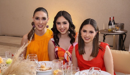  Renata, Sofía y Alejandra Revilla.