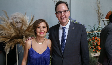  Mercedes García y Carlos Bárcena.