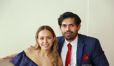  Melisa Sandoval y Oswaldo Castilla.