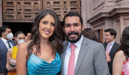   Fernanda Martínez y Carlo Montes.