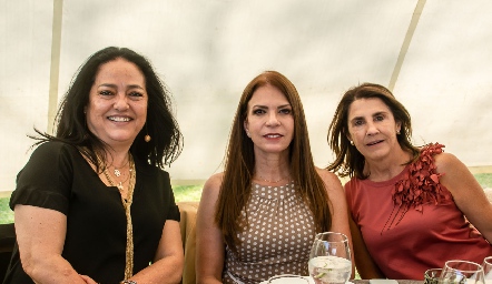  Maricha Gordoa, Pita Del Valle y Mayte Bustindui.