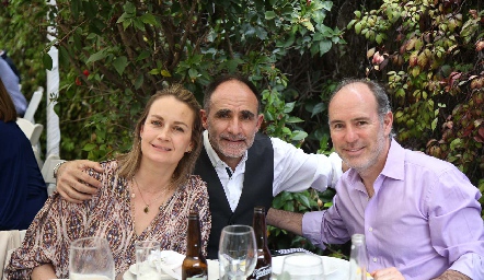  Gaby Artolózaga, Juan Carlos Abaroa y Pablo Díaz.
