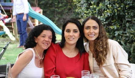  Alejandra Labastida, Andrea Espinosa y Elisa Ramírez.