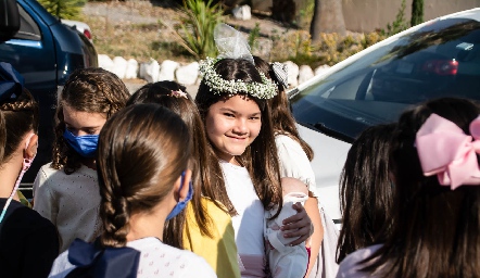 Primera Comunión de Jimena Fernández.