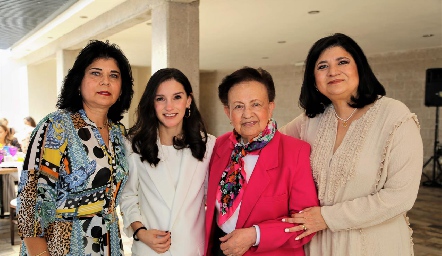  Tere Moreno, Beatriz Ruiz, Faus Zárate y Norma Moreno.