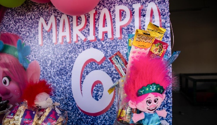  Cumpleaños 6 de María Pía.
