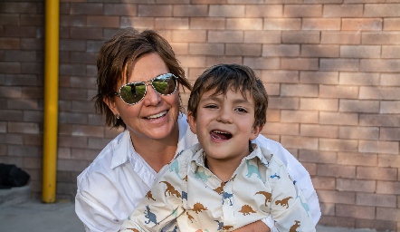 Ale Alcalde y Santi González.