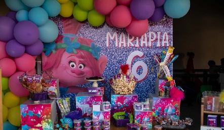  Cumpleaños 6 de María Pía.