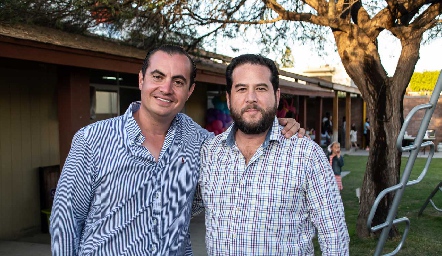  Christian Almazán y Pablo Guerra.