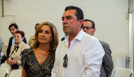  Patricia Gaviño y Javier Gómez, abuelos maternos de Cayetana.