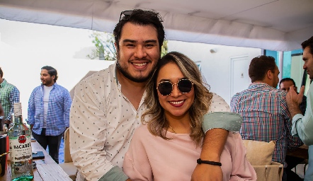  Alfredo Muñiz y Paulina Grimaldo.