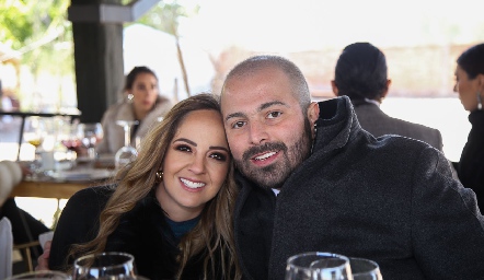  Priscila Guzmán y Miguel Gaviño.